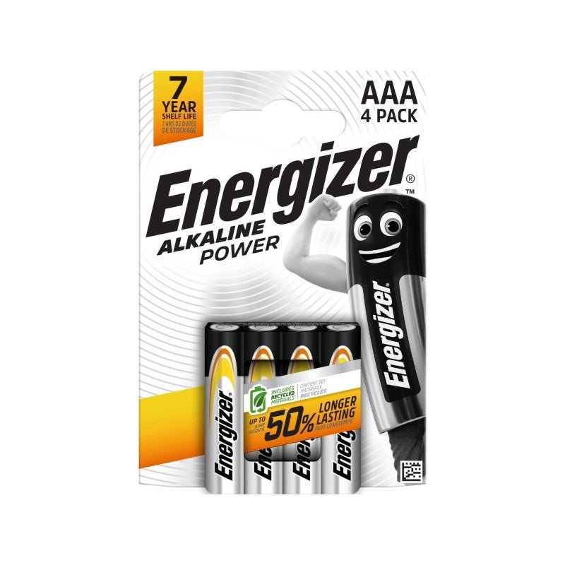 Set 4 baterii alcaline R3 Energizer
