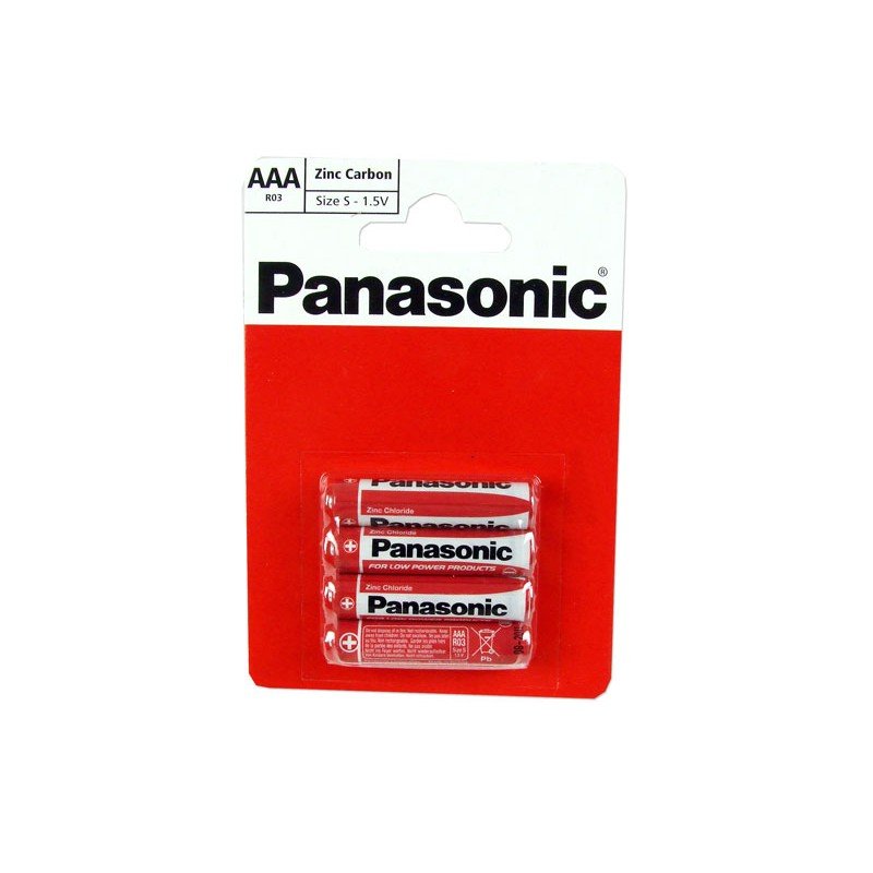 Set 4 baterii Panasonic Special Power R3